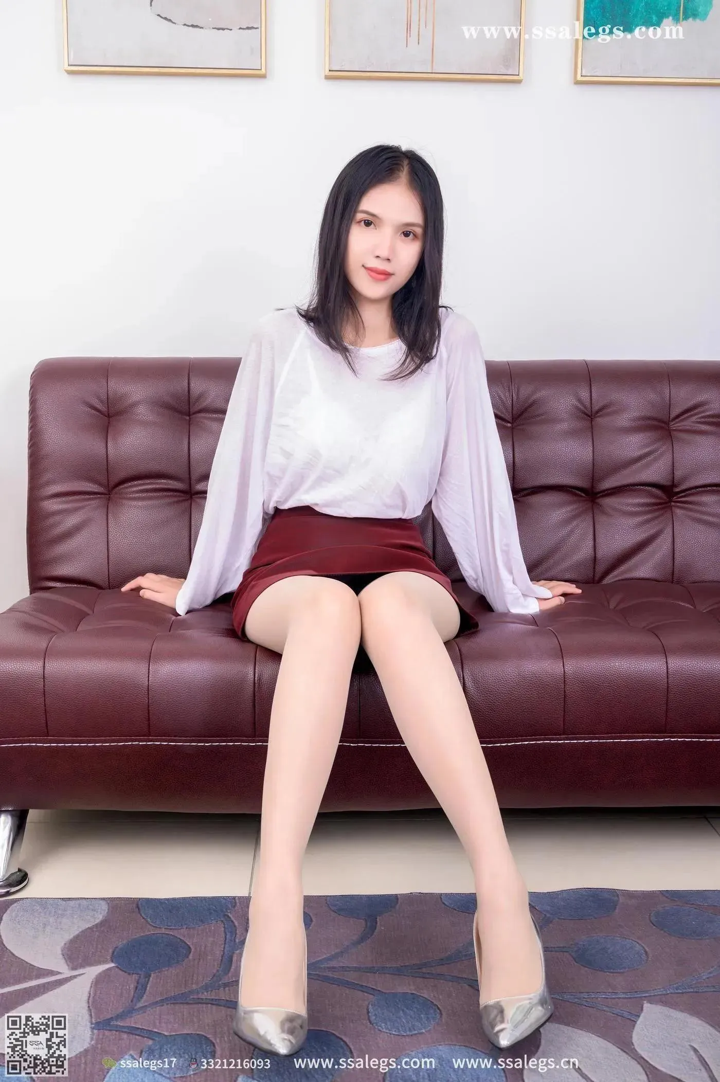 [SSA丝社]超清写真 NO.396 楚楚不是因为透才动人 [77P]插图